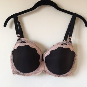 Victoria’s Secret Black Lace Lined Bra